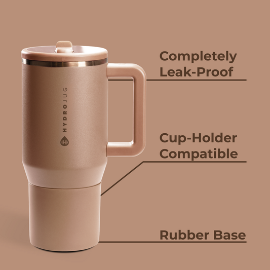 HydroJug Traveler 20oz – Caramel