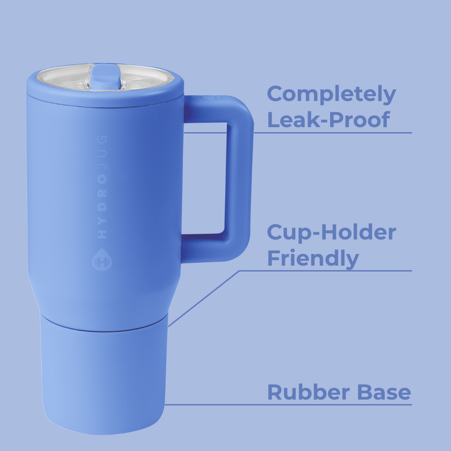 HydroJug Traveler 20oz – Light Blue Insulated Tumbler