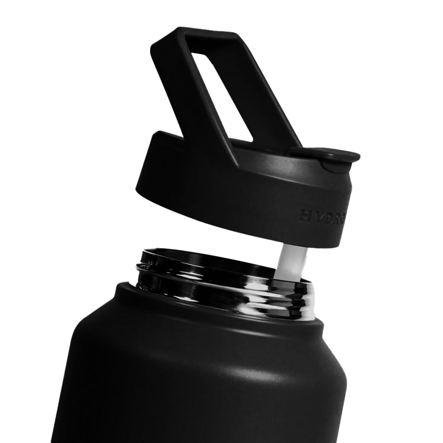 HydroJug 64oz Black – Insulated Stainless Steel Bottle
