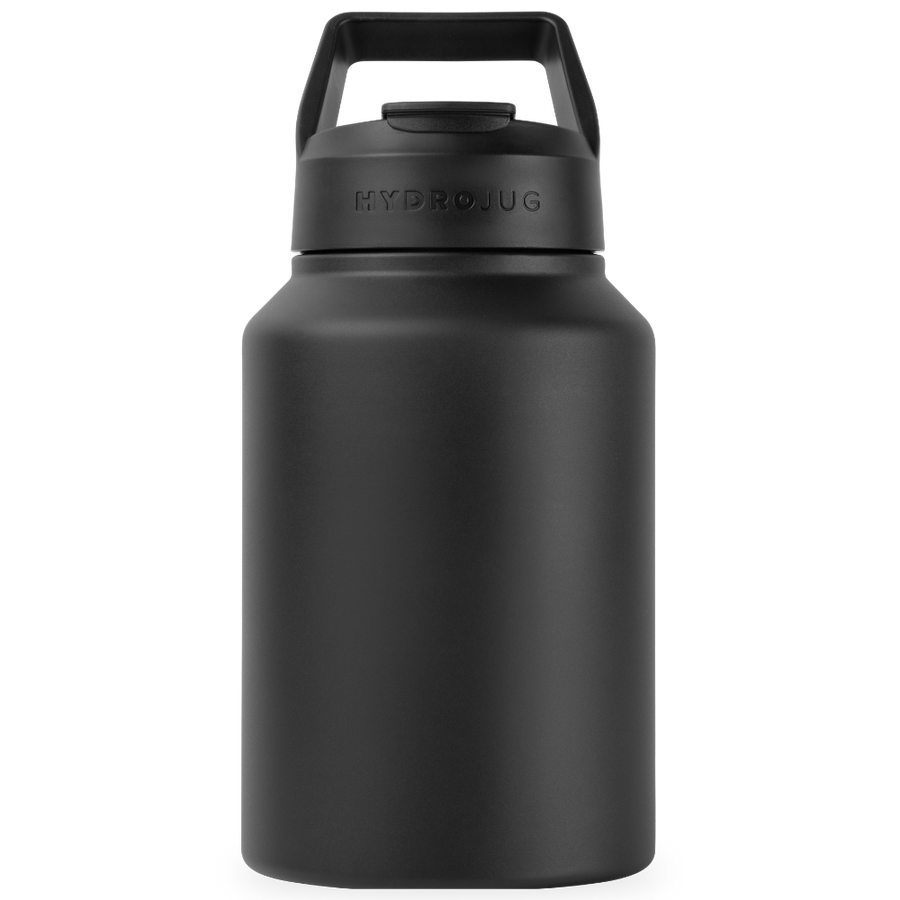 HydroJug 64oz Black – Insulated Stainless Steel Bottle