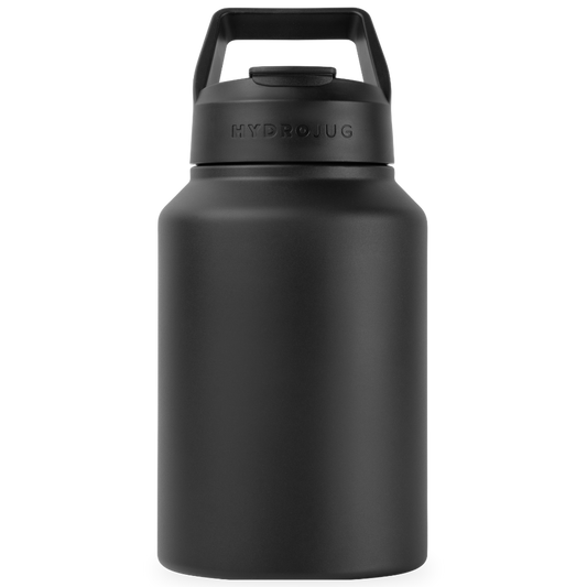 HydroJug 64oz Black – Insulated Stainless Steel Bottle