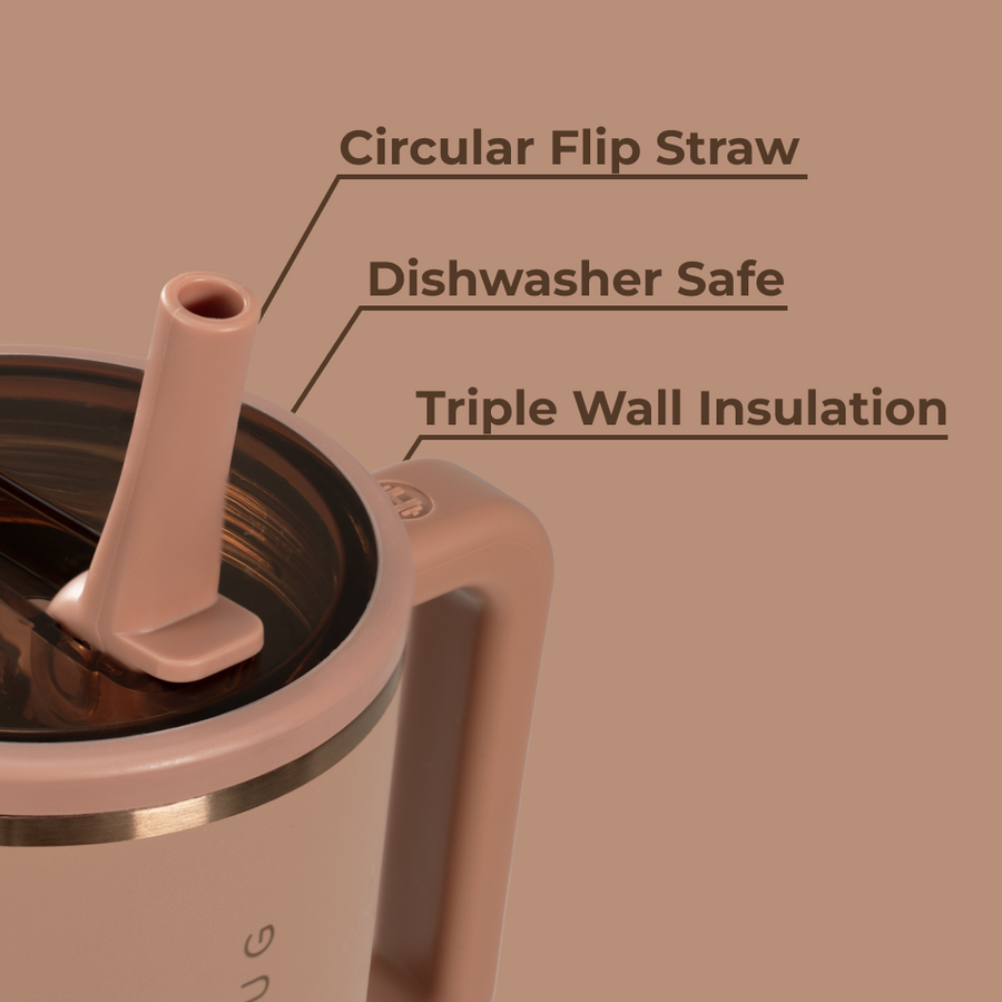 HydroJug Traveler 32oz – Caramel Insulated Tumbler