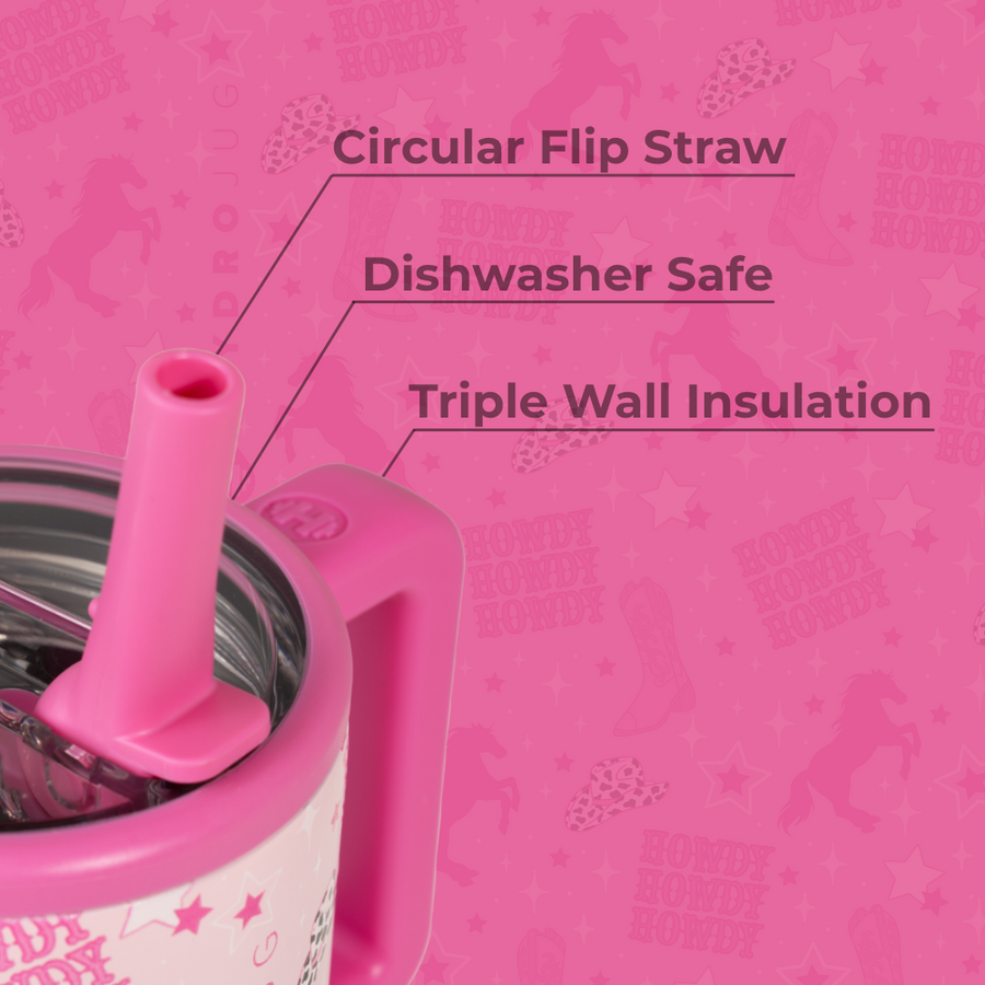 HydroJug Traveler 20oz – Cowgirl Kids Insulated Tumbler