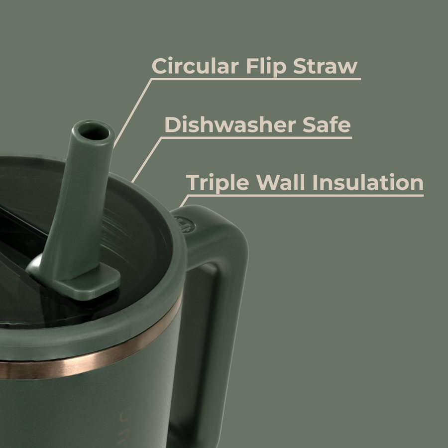 HydroJug Traveler 40oz – Pine Insulated Tumbler