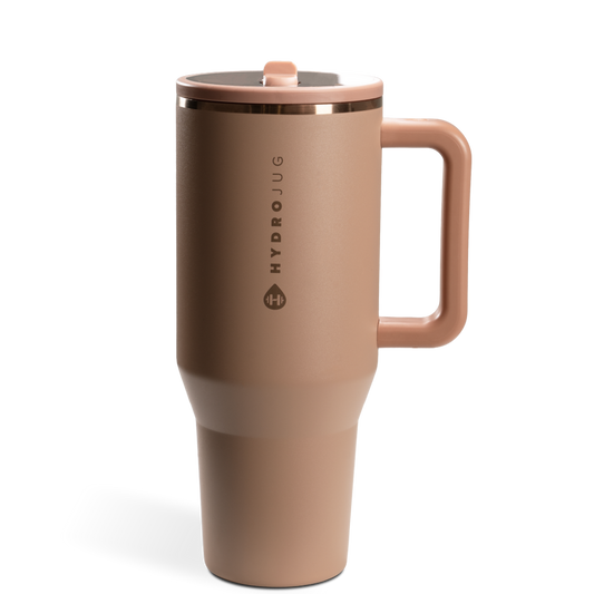 HydroJug Traveler 32oz – Caramel Insulated Tumbler
