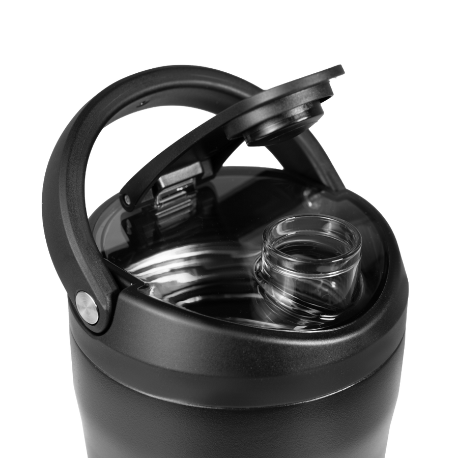 HydroJug Insulated Shaker Bottle 24oz – Black