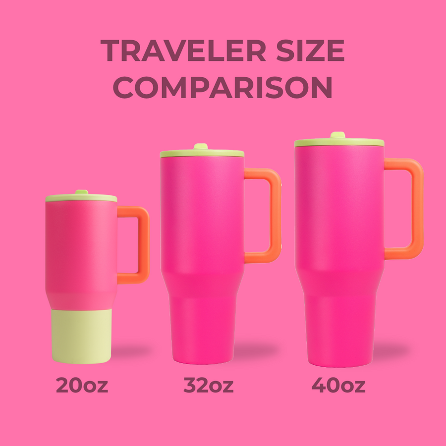 HydroJug Traveler 20oz – Orchid Insulated Tumbler
