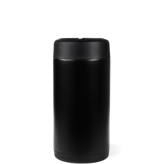 HydroJug Slim Can Cooler 12oz – Black