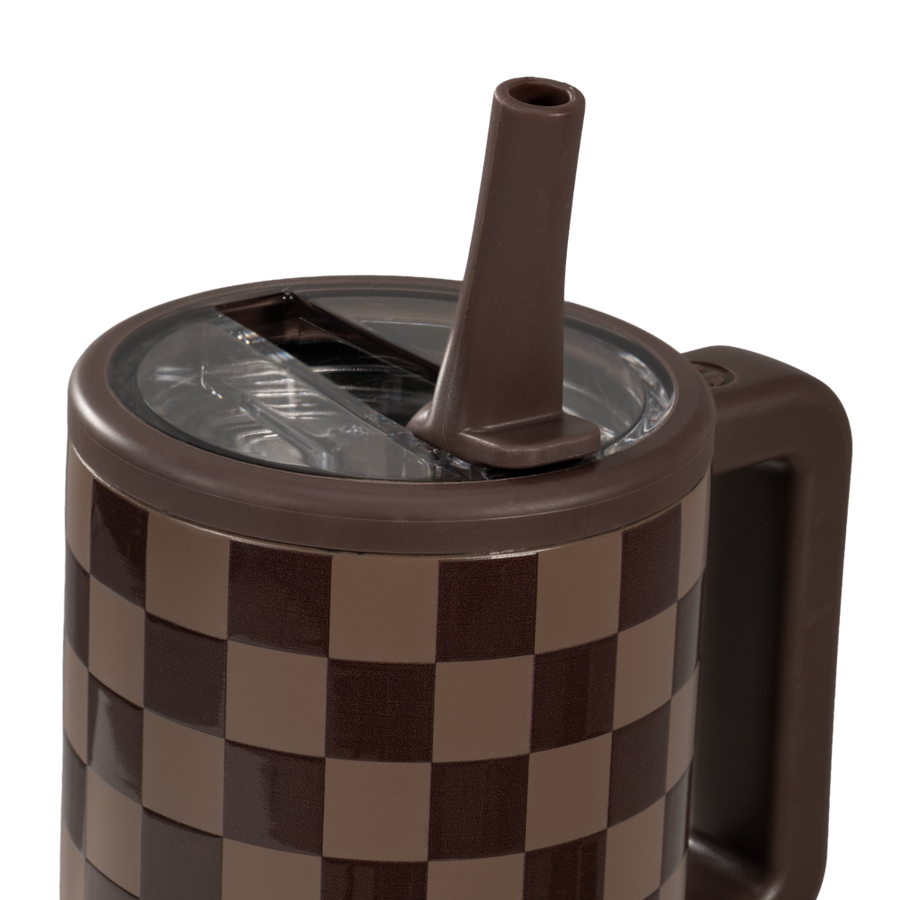 HydroJug Traveler 20oz – Autumn Checkers Insulated Tumbler