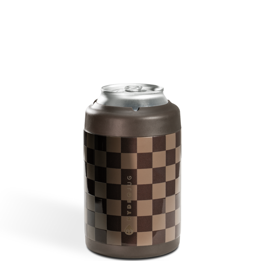 HydroJug Standard Can Cooler – Autumn Checkers