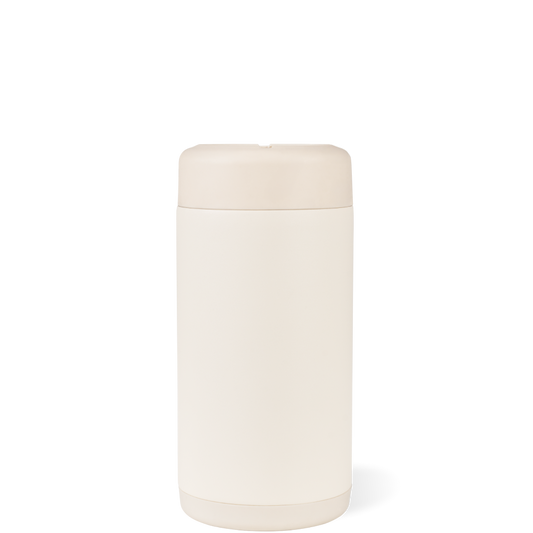 HydroJug Slim Can Cooler 12oz – Cream