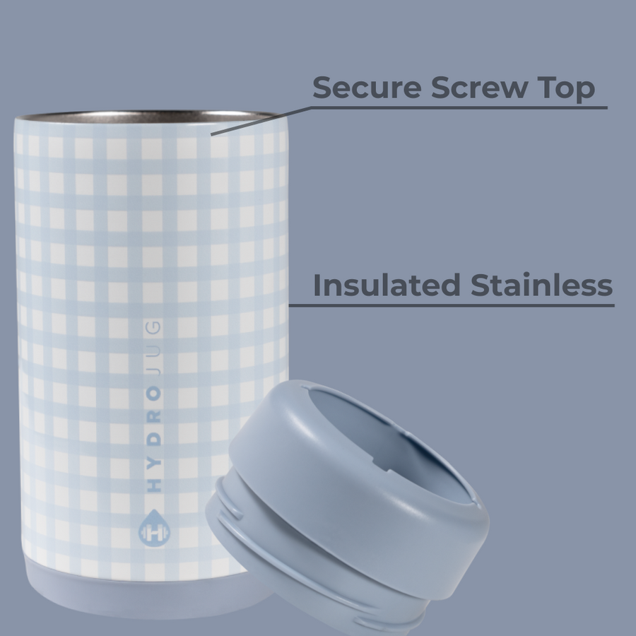 HydroJug Slim Can Cooler 12oz – Cloud Nine