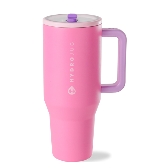 HydroJug Traveler 32oz – Pink Sugar Insulated Tumbler