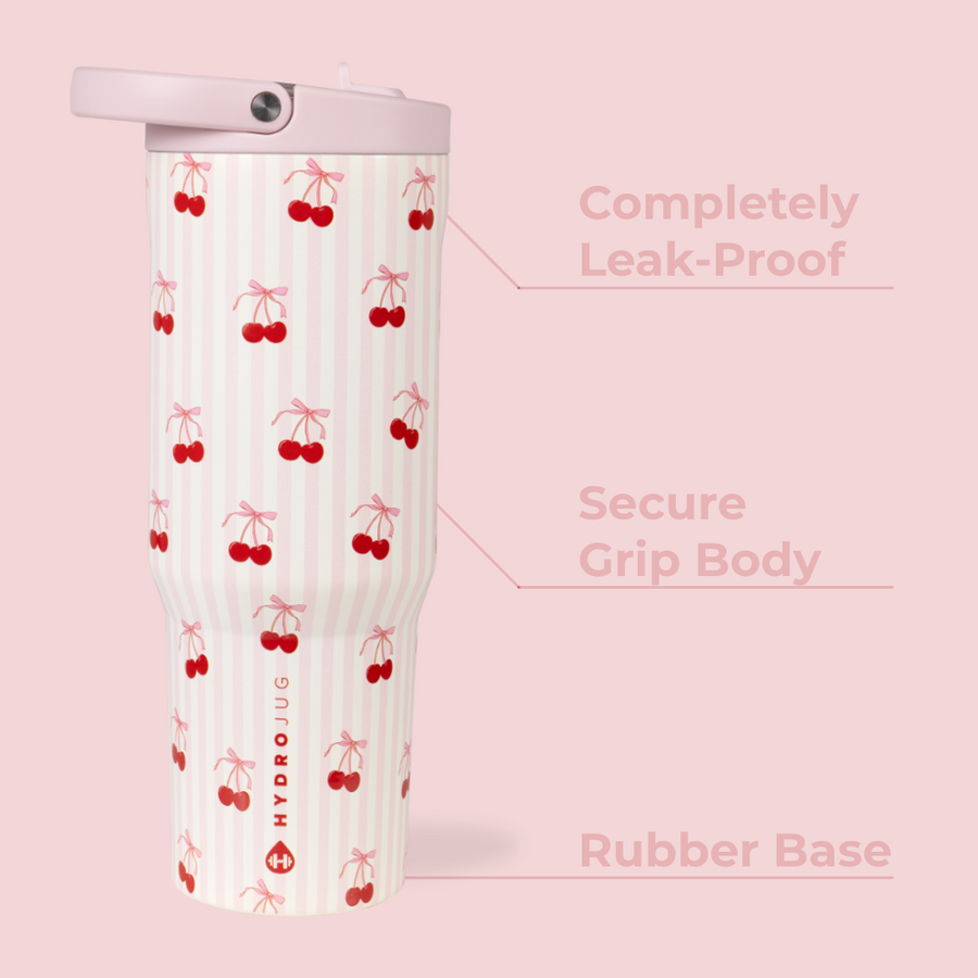 HydroJug Sport 32oz – Sweet Cherry Water Bottle