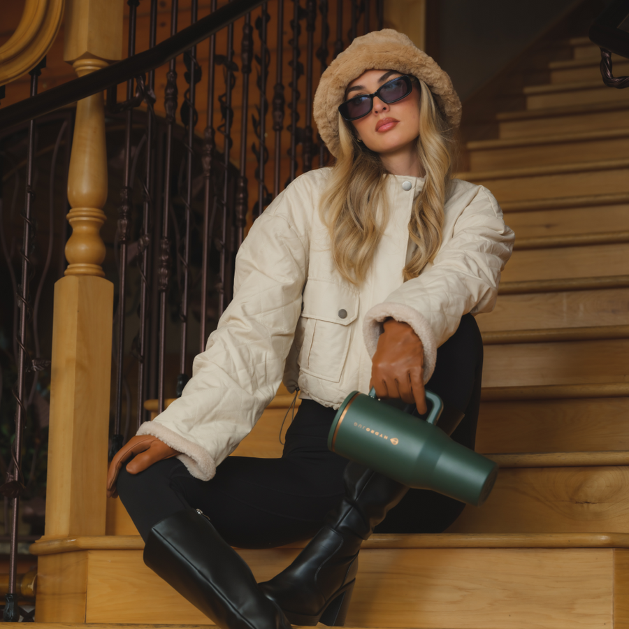 HydroJug Traveler 40oz – Pine Insulated Tumbler