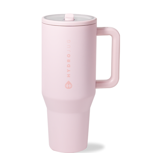 HydroJug Traveler 32oz – Pink Sand Insulated Tumbler