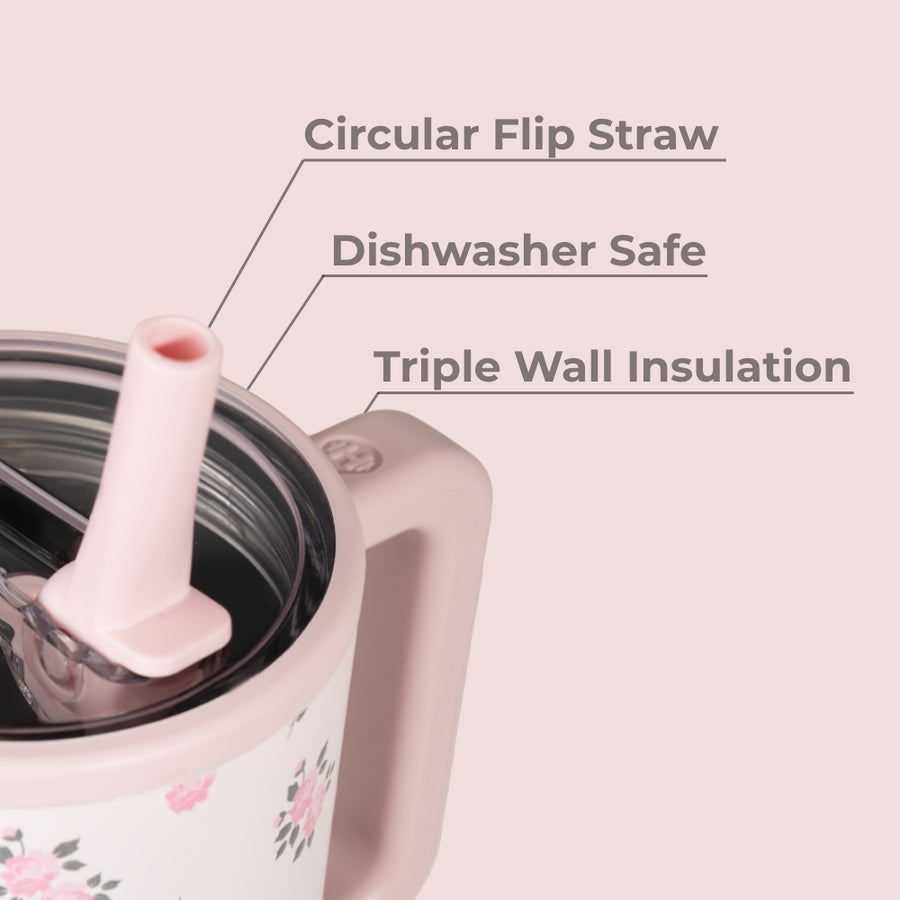 HydroJug Traveler 32oz – Wildrose Insulated Tumbler