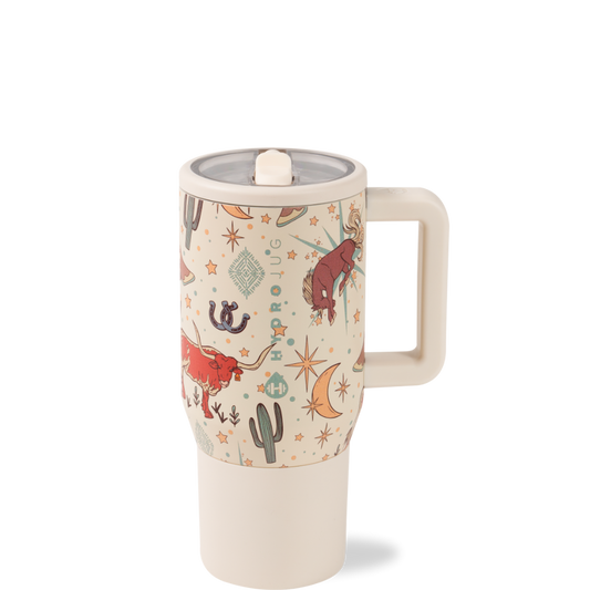 HydroJug Traveler 20oz – Rodeo Insulated Tumbler