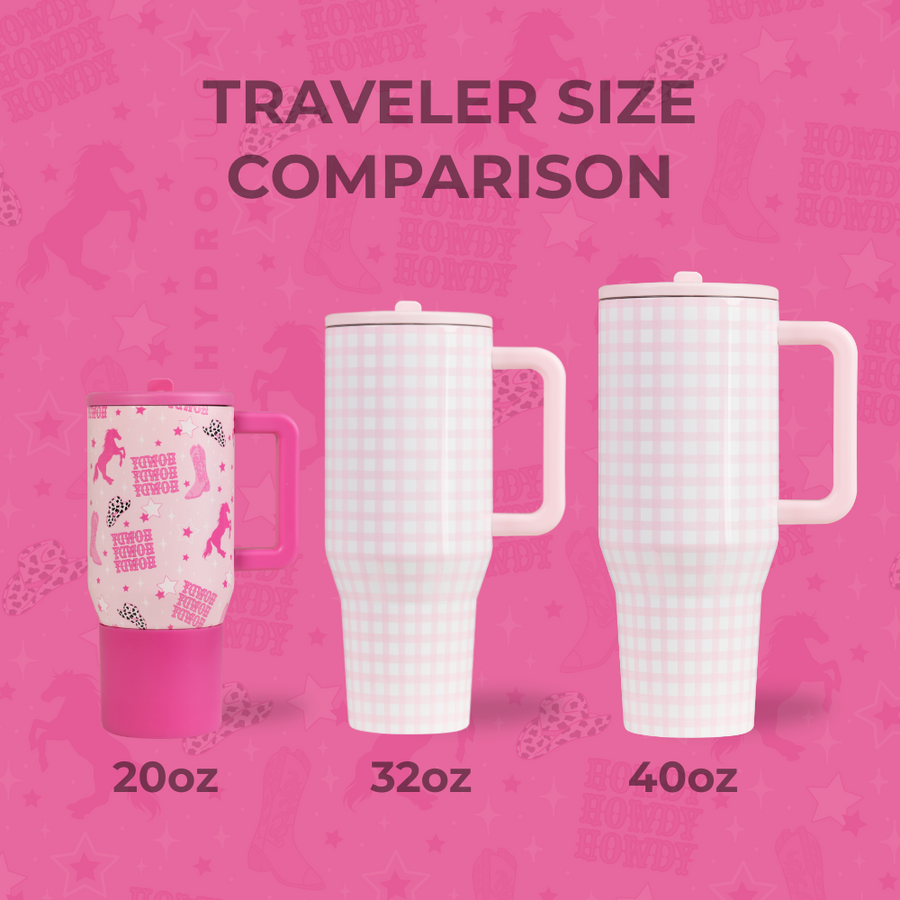 HydroJug Traveler 20oz – Cowgirl Kids Insulated Tumbler