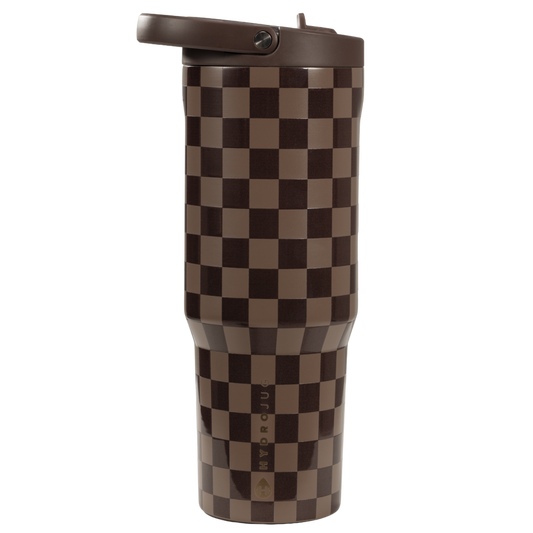 HydroJug Sport 40oz – Autumn Checkers Water Bottle