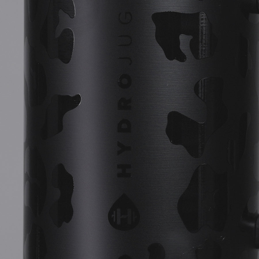 HydroJug Insulated Shaker Bottle 24oz – Black Leopard